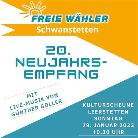 20 Neujahrsempfang der FREIEN WÄHLER Schwanstetten Schwanstetten