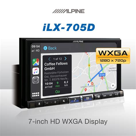 Alpine ILX 705D Wireless Apple Carplay Und Android Auto