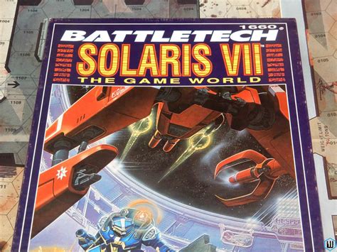 Solaris Vii 1991 The Battletech Game World Of Gladiator Mechs Box