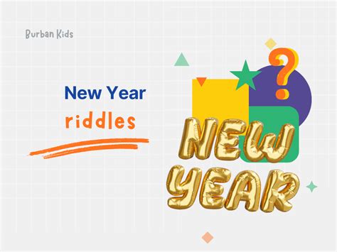 61+ New Year Riddles That You Will Enjoy Solving