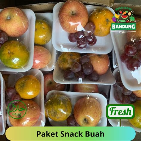 Jual Paket Snack Buah Segar Parcel Buah Meja Untuk Rapat And Jamuan Tamu