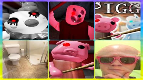 Piggy April Fools Update House Exe All Jumpscares Youtube