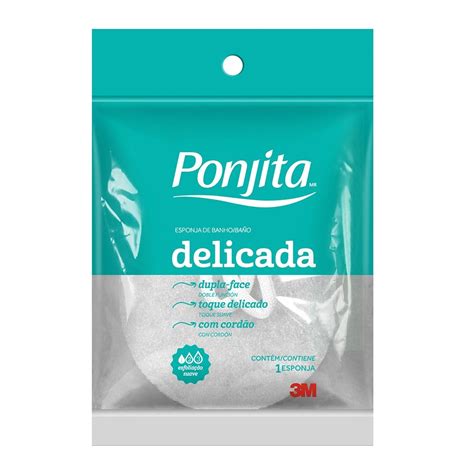 Esponja Para Banho Ponjita Delicada Shopee Brasil