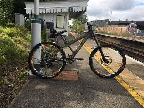 My Flamboyant Hardtail Downhill Bike Rdownhillmtb