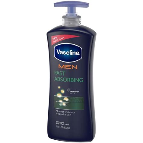 Vaseline Men Fast Absorbing Body And Face Lotion Hy Vee Aisles Online