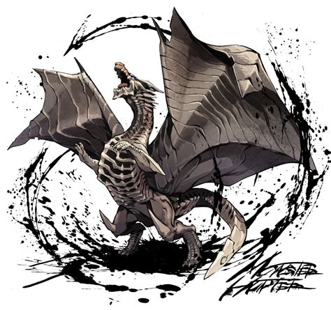 Kushala Daora Monster Hunter And 2 More Drawn By Fuseryuuta Danbooru