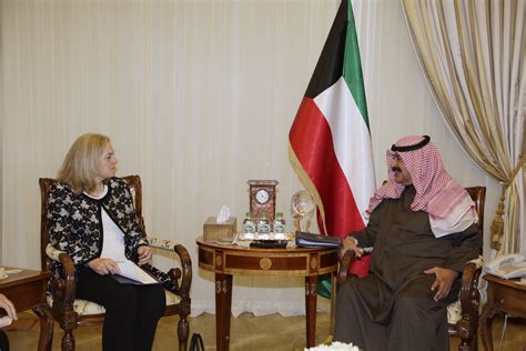 كونا Kuwait Deputy Fm Meets New Us Envoy