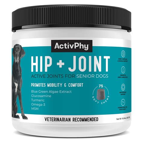 Activphy Hip Joint Soft Chews Senior Dog Supplement Customer