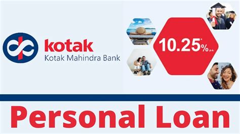 Kotak Mahindra Bank Personal Loan Apply Online Thinkpaisa