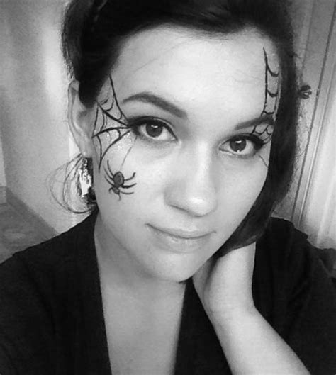 Spider Makeup Halloween Simple Halloween Spider Makeup Yeux Halloween