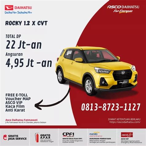 Paket Kredit Daihatsu Rocky Januari Daihatsurocky Id