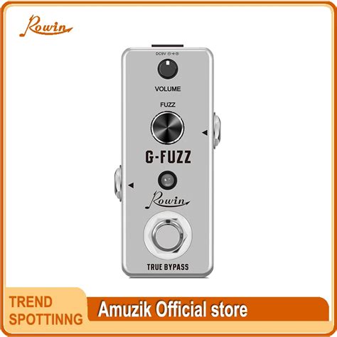 Rowin Lef G Fuzz Germ Nio Anal Gico Fuzz Guitarra Pedal Efeito