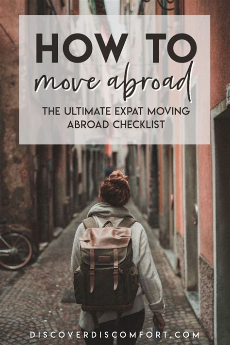 Moving Abroad Checklist A Comprehensive Guide For Expats Artofit