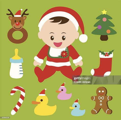 My First Christmas High Res Vector Graphic Getty Images