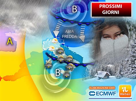 Meteo PROSSIMI GIORNI VORTICE A Spasso Per L Italia Piogge