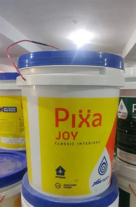 20L JSW Pixa Joy Classic Interiors Paints At Rs 2350 Bucket JSW