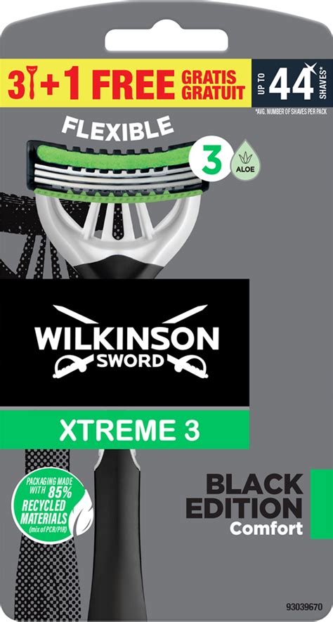 Wilkinson Sword Xtreme Black Edition Maszynki Do Golenia