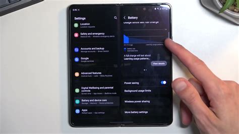 How To Enable Power Saving On Samsung Galaxy Z Fold Extend Samsung