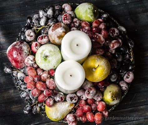 How To Make A Sugared Fruit Centerpiece Fruit Centerpieces Fruit Centerpieces