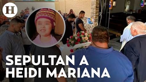 Despiden A Heidi Mariana La Ni A Que Muri Por Una Bala Perdida Del