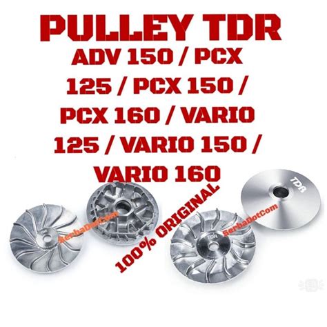 Jual PULLY PULY PULLEY PULI CVT RUMAH ROLLER PCX 150 PCX150 PCX 160