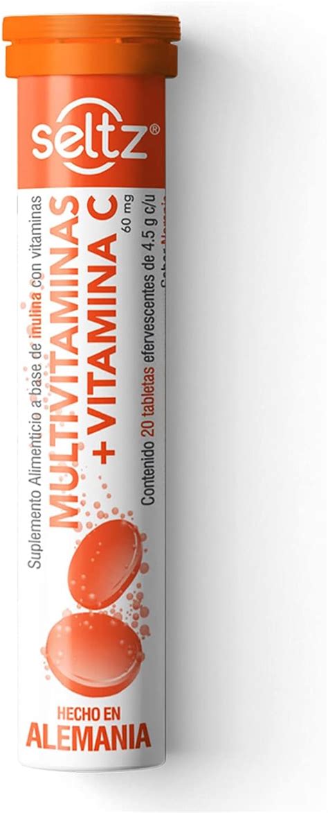 Multivitaminas Vit C Seltz Tabletas Efervescentes Unidad