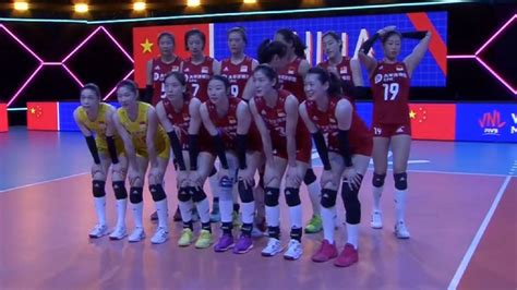 China Defeat South Korea On Fivb Volleyball Nations League Opener Cgtn