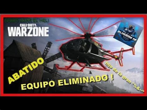 Como Usar Un Helicoptero Para Tener Ventaja Al Principio Warzone