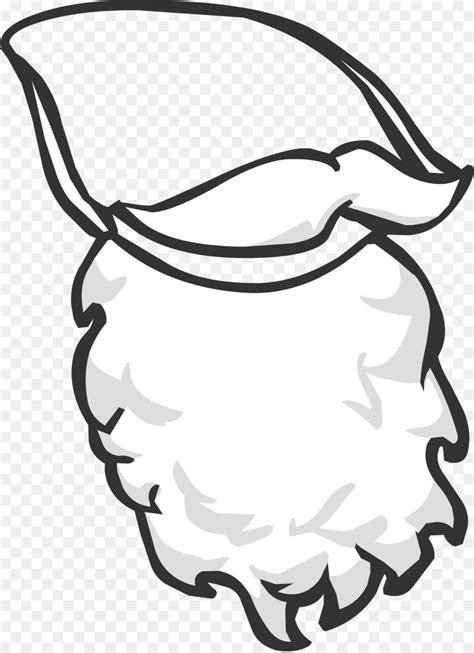 Club Penguin Santa Claus Beard Santa Suit Beard And Moustache Png