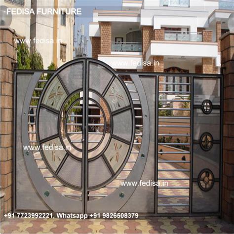 Lohe Ke Gate Ki Design Steel Single Door Gate Design Home Front Gate