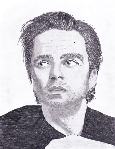 Sebastian Stan Drawing Skill