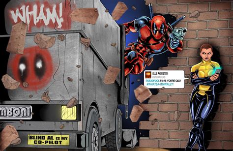 Deadpool 4th Wall By Wil Woods On Deviantart