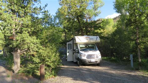 Wapiti Campground Shoshone National Forest Cody Wyoming Womo Abenteuer