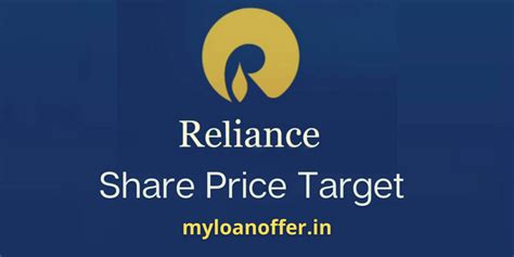 Reliance Share Price Target 2023 2024 2025 2026 2030 2040 2050