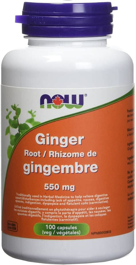 Now Ginger Root 550mg