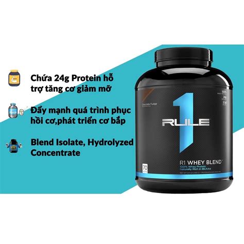 Sữa Tăng Cơ Rule 1 Blend 5lbs 2kg3 Shopee Việt Nam