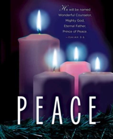 Advent Week 2: Light the Candle of Peace - LetterPile