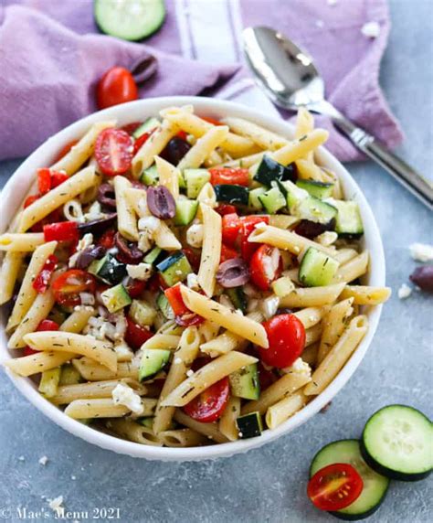 Penne Pasta Salad Mae S Menu