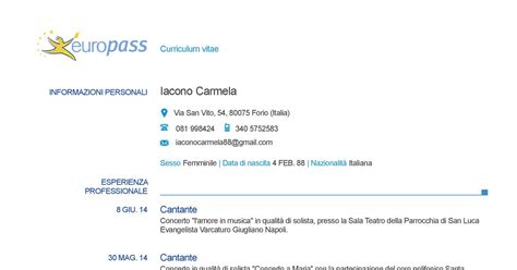 Europass Cv 20150302 Iacono It 2 Pdf Docdroid