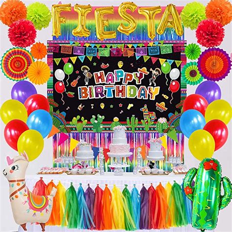 Amazon Fiesta Party Decorations Mexican Party Birthday Supplies