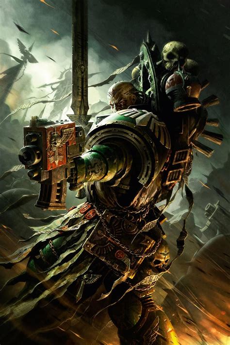 A Dark Angels Veteran | WARHAMMER ART