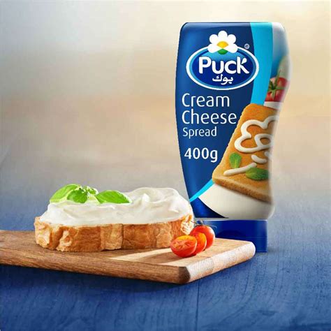 Puck Cream Cheese Spread 400 G Online At Best Price Jar Cheese Lulu Bahrain