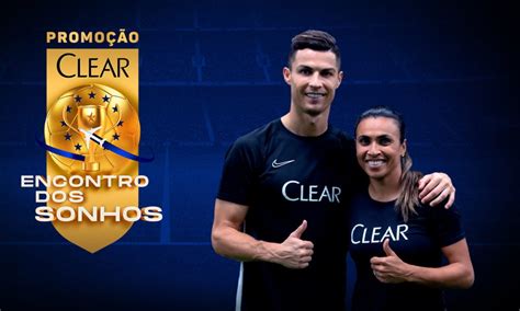 Clear Leva F S Para Conhecerem Marta E Cristiano Ronaldo A Promo O