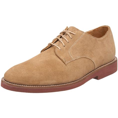 Neil M Cambridge In Tan Buck Dress Shoes Men Men Store Lace Up Shoes