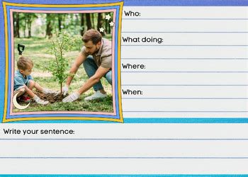 Expanded Sentence Writing Using Wh Questions Set Google Slides