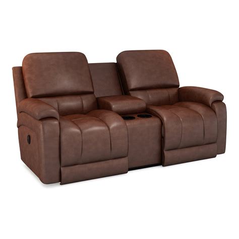 Greyson Reclining Loveseat W Console La Z Boy