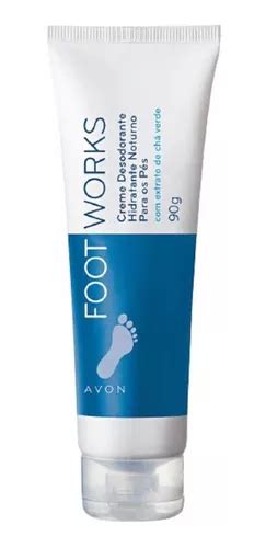 Avon Foot Works Crema Hidratante Nocturna Para Pies 90g MercadoLibre