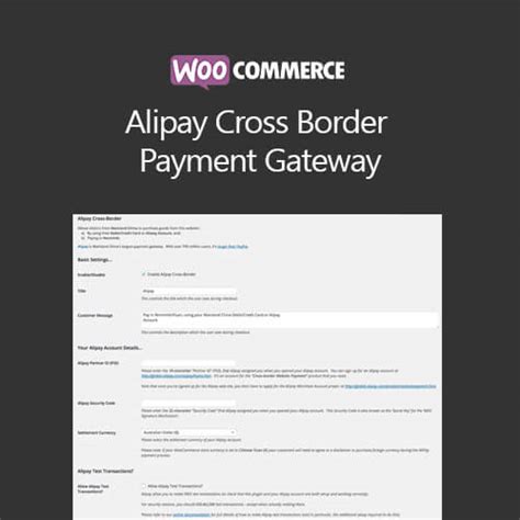 WooCommerce Alipay Cross Border Payment Gateway Tool Cheap