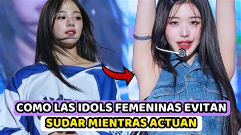 Como Las Idols Femeninas Evitan Sudar Mientras Actuan En El Escenario