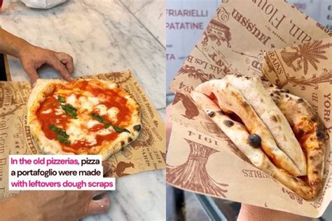 Pizza A Portafoglio Wallet Pizza In Naples What Is It It S History